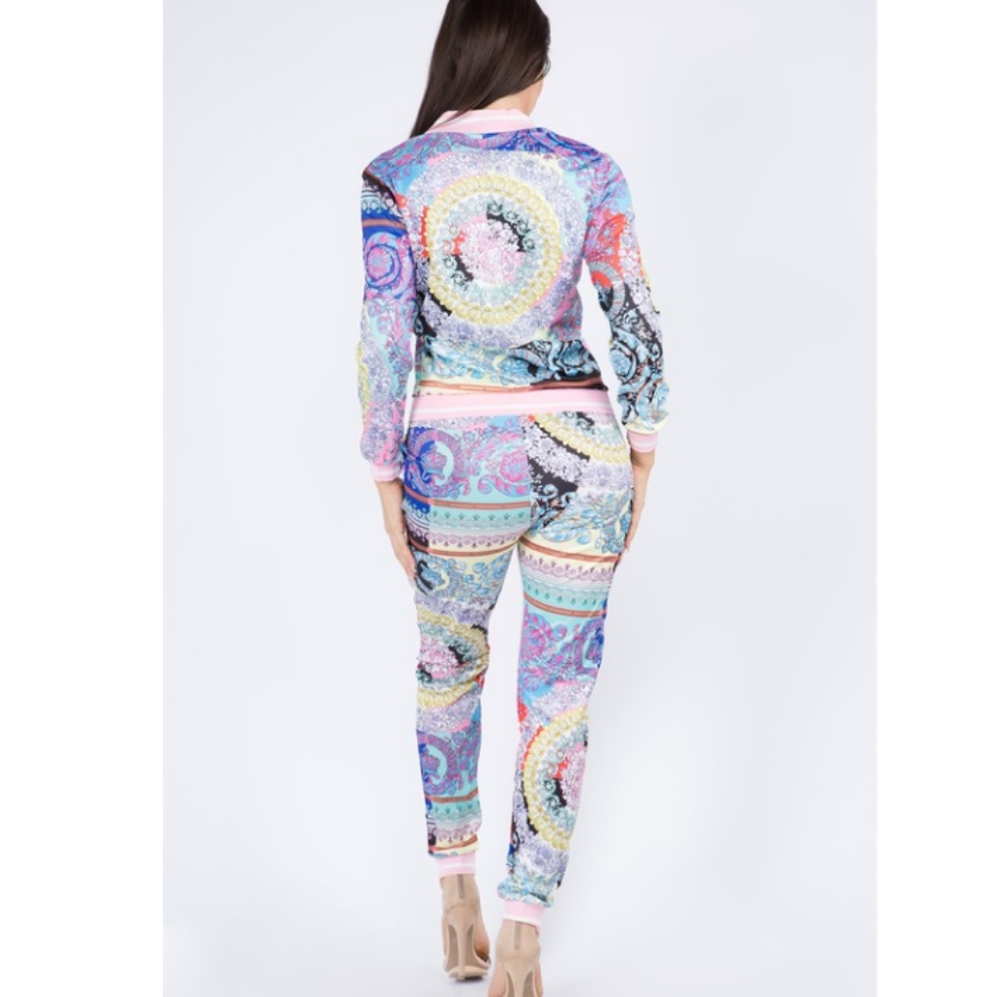 Paisley Print Tracksuit - Picture 5 of 5